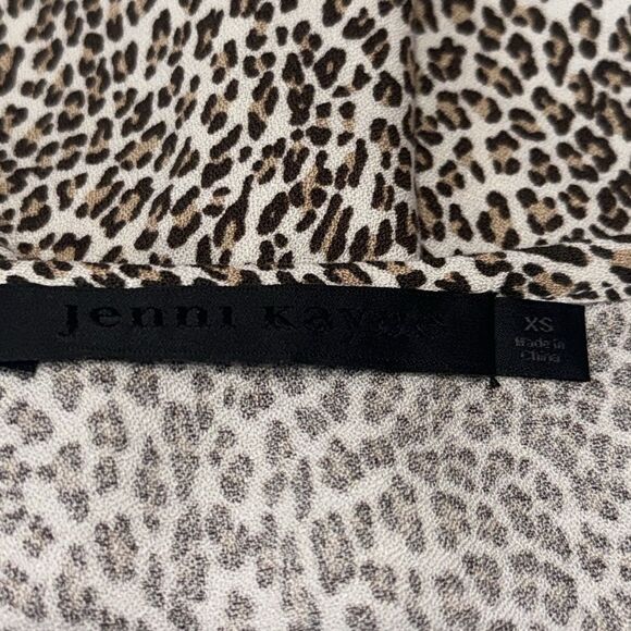 New JENNI KAYNE Leopard Cami XS - Picture 10 of 12